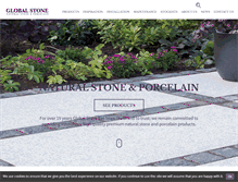 Tablet Screenshot of globalstonepaving.co.uk